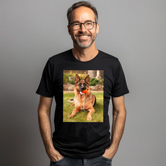 Custom Photo Text Adult T-Shirt