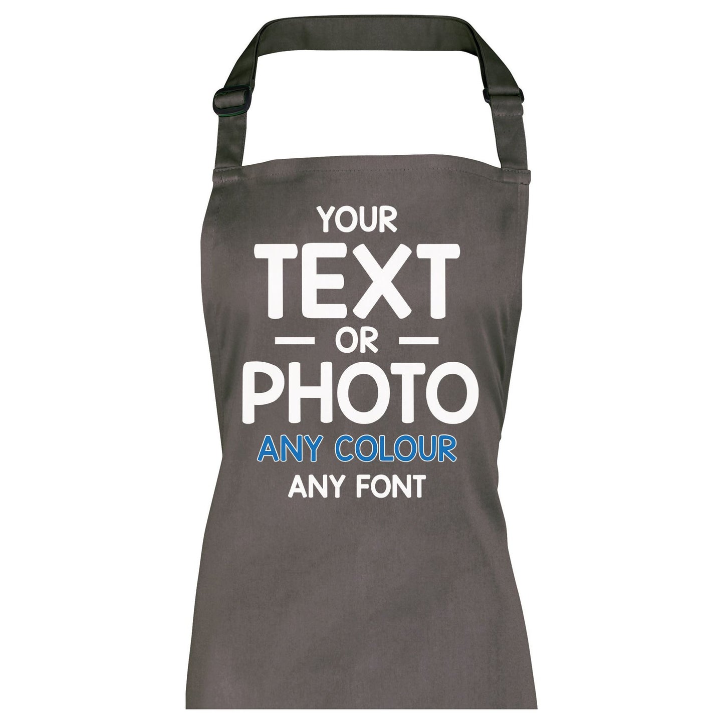 Custom Photo Text Apron