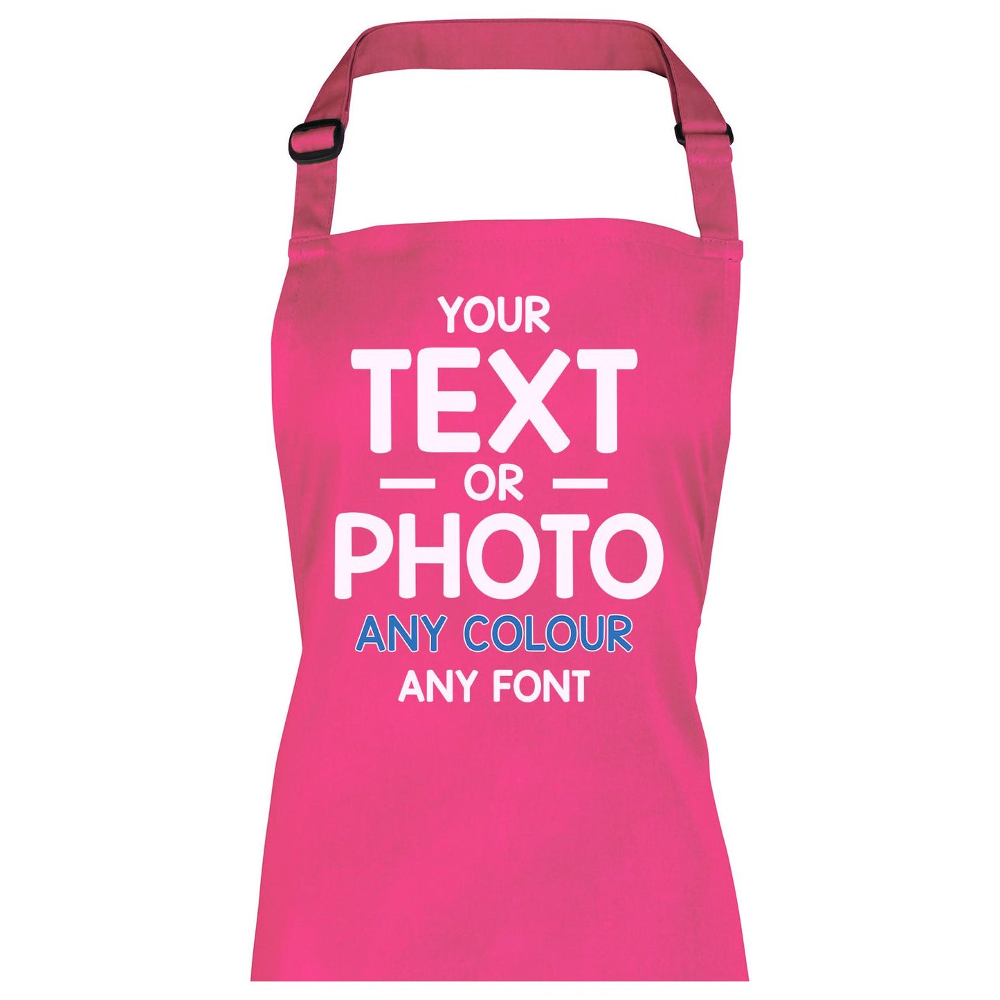 Custom Photo Text Apron