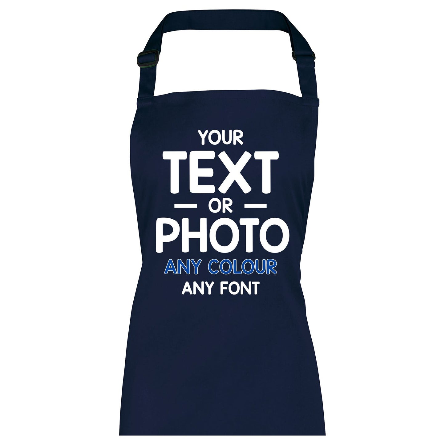 Custom Photo Text Apron